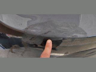 bontott PORSCHE TAYCAN Hátsó Lökhárító (Üresen)