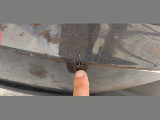 bontott PORSCHE TAYCAN Hátsó Lökhárító (Üresen)