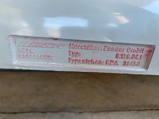 bontott RENAULT 5 Hátsó Lökhárító (Üresen)