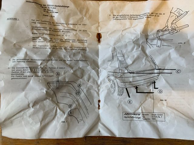 bontott RENAULT 5 Hátsó Lökhárító (Üresen)