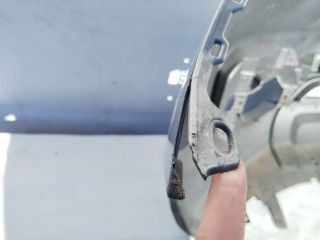 bontott RENAULT ALASKAN Első Lökhárító (Üresen)