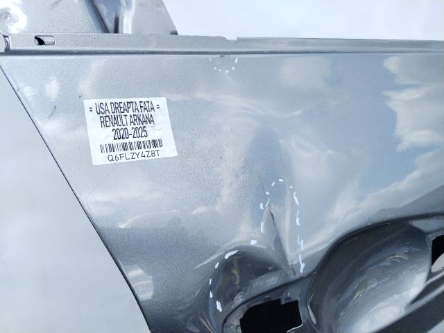 bontott RENAULT ARKANA I Jobb első Ajtó (Üres lemez)