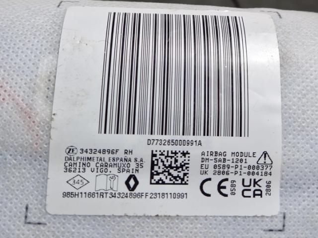 bontott RENAULT AUSTRAL Jobb Oldallégzsák