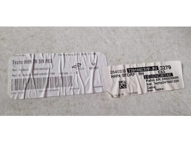 bontott RENAULT AUSTRAL Tetőkárpit