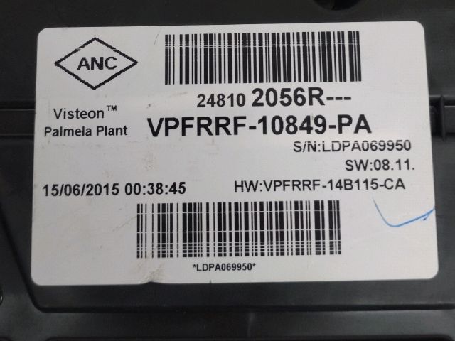 bontott RENAULT CAPTUR Kilométeróra