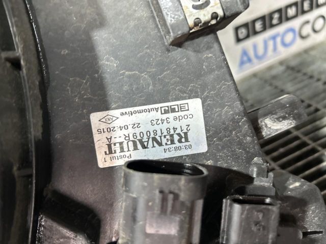 bontott RENAULT CAPTUR Hűtőventilátor