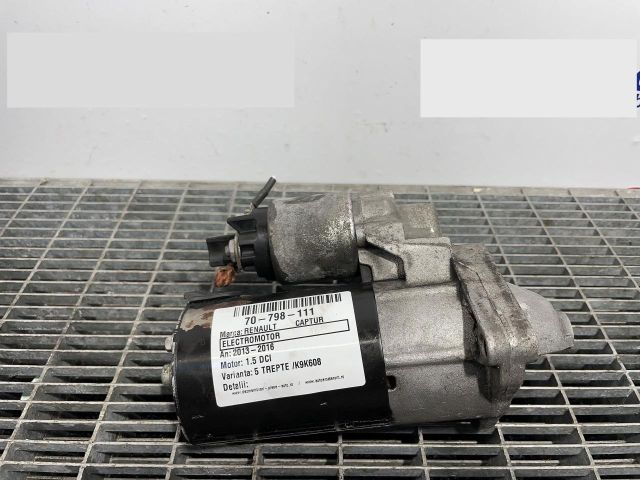 bontott RENAULT CAPTUR Önindító