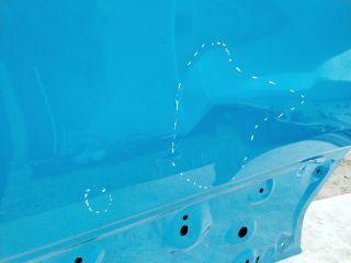 bontott RENAULT CAPTUR Bal első Ajtó (Üres lemez)