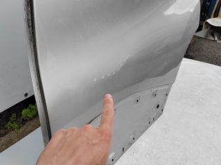 bontott RENAULT CAPTUR Bal hátsó Ajtó (Üres lemez)