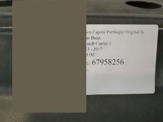 bontott RENAULT CAPTUR Csomagtérajtó (Üres lemez)