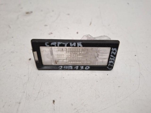 bontott RENAULT CAPTUR Hátsó Rendszámtábla Világítás