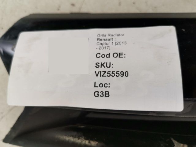 bontott RENAULT CAPTUR Hűtőrács