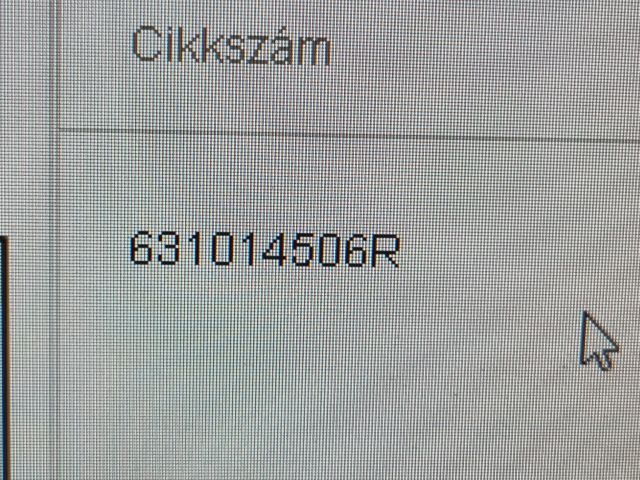 bontott RENAULT CAPTUR II Bal első Sárvédő