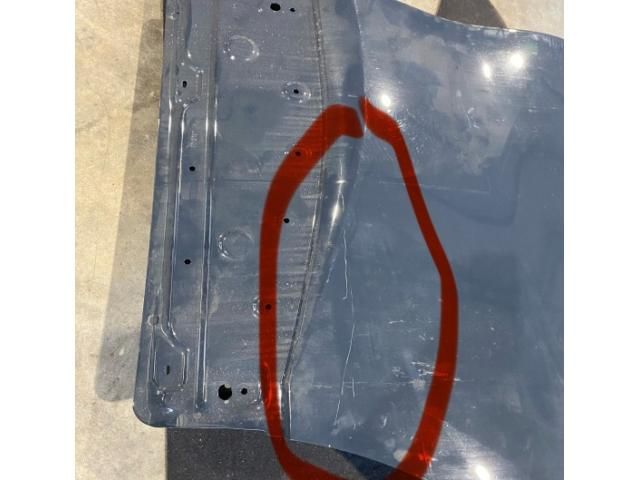 bontott RENAULT CAPTUR II Bal hátsó Ajtó (Üres lemez)