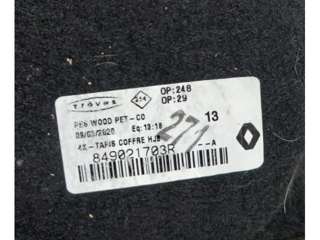 bontott RENAULT CAPTUR II Csomagtér Kárpit