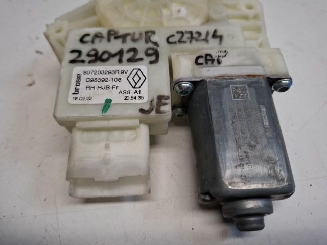 bontott RENAULT CAPTUR II Jobb első Ablakemelő Motor