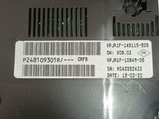 bontott RENAULT CAPTUR II Kilométeróra