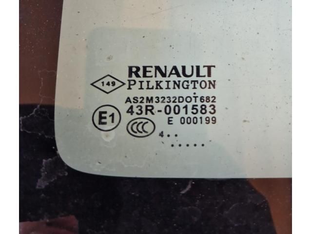 bontott RENAULT CAPTUR Jobb C Oszlop Oldalablak Üveg
