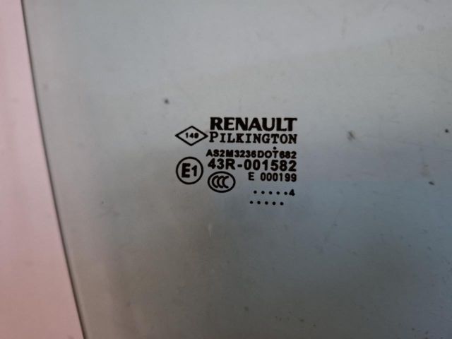 bontott RENAULT CAPTUR Jobb első Ablak