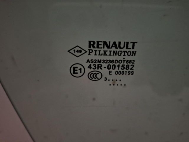 bontott RENAULT CAPTUR Jobb első Ablak