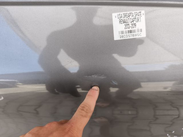 bontott RENAULT CAPTUR Jobb hátsó Ajtó (Üres lemez)