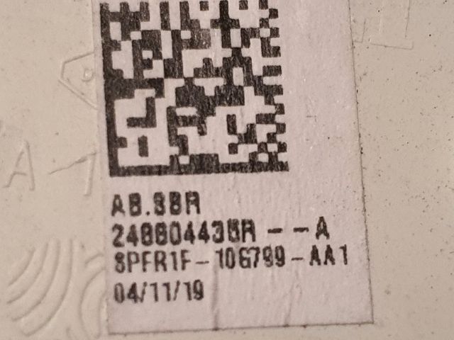 bontott RENAULT CAPTUR Légzsák Visszajelző