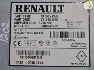 bontott RENAULT CAPTUR Navigációs Fejegység