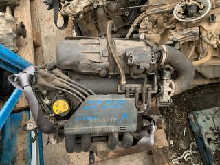 bontott RENAULT CLIO I Motor (Fűzött blokk hengerfejjel)