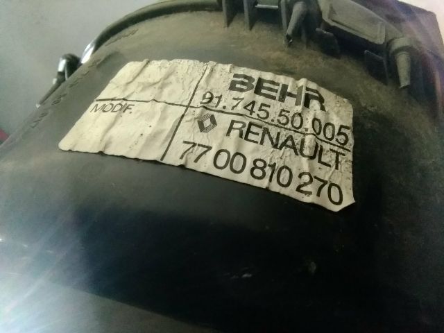 bontott RENAULT CLIO I Fűtőmotor (Nem klímás)