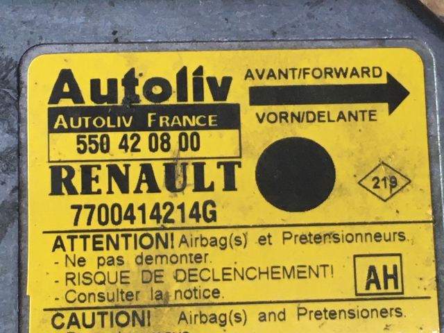 bontott RENAULT CLIO I Légzsák Elektronika