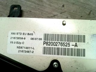 bontott RENAULT CLIO II Kilométeróra