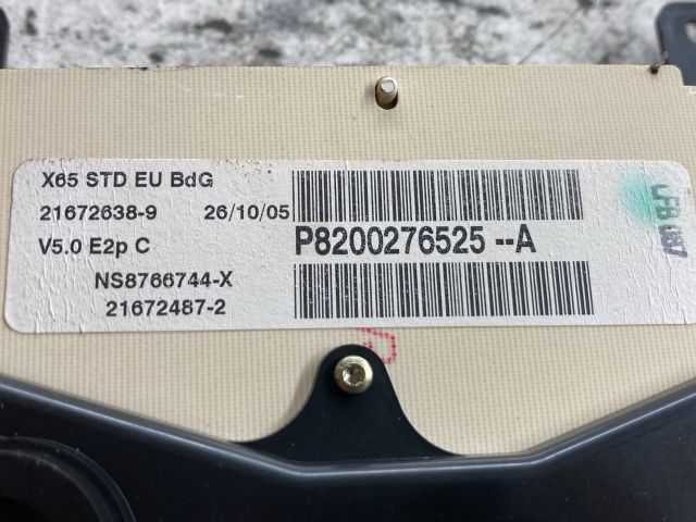 bontott RENAULT CLIO II Kilométeróra