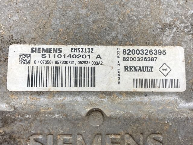 bontott RENAULT CLIO II Motorvezérlő