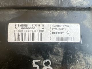 bontott RENAULT CLIO II Motorvezérlő