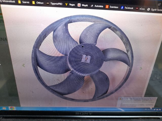 bontott RENAULT CLIO II Hűtőventilátor