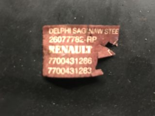 bontott RENAULT CLIO II Kormányszervó Motor (Hidraulikus)