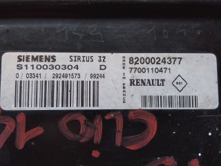 bontott RENAULT CLIO II Motorvezérlő