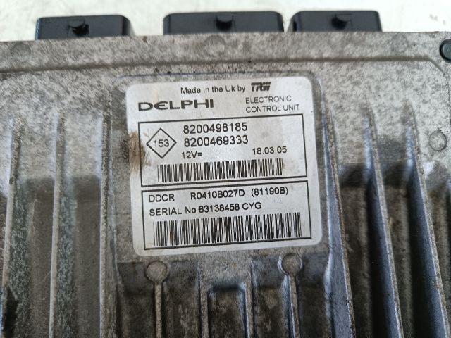 bontott RENAULT CLIO II Motorvezérlő