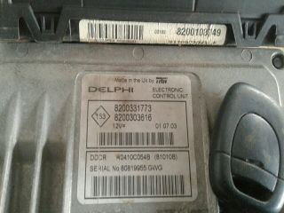 bontott RENAULT CLIO II Motorvezérlő