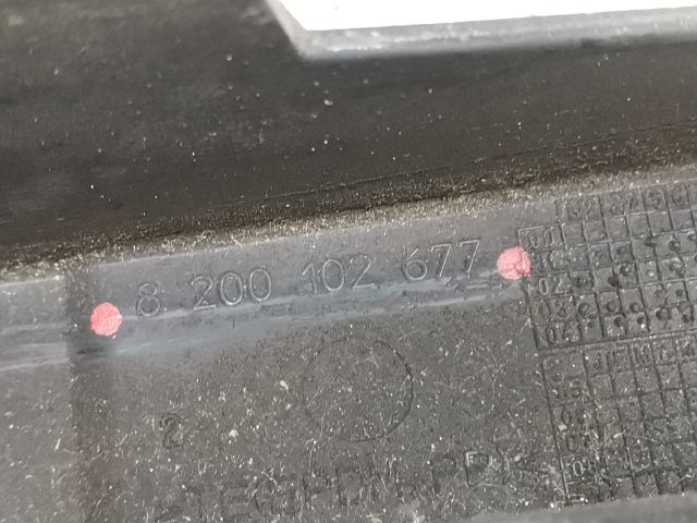 bontott RENAULT CLIO II Első Felső Vezérlés Burkolat