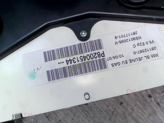 bontott RENAULT CLIO II Kilométeróra