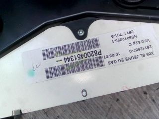 bontott RENAULT CLIO II Kilométeróra