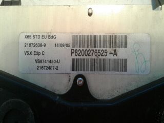 bontott RENAULT CLIO II Kilométeróra