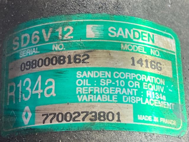 bontott RENAULT CLIO II Klímakompresszor