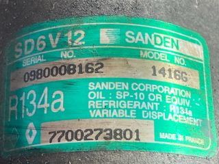 bontott RENAULT CLIO II Klímakompresszor