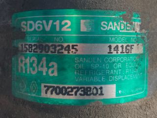 bontott RENAULT CLIO II Klímakompresszor