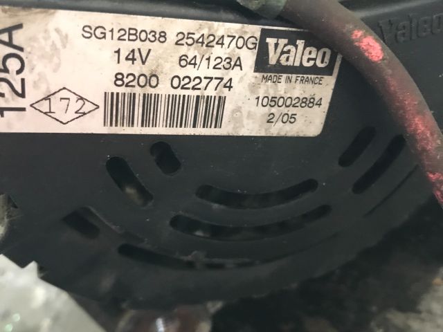 bontott RENAULT CLIO II Generátor