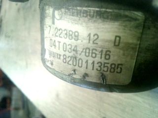 bontott RENAULT CLIO II Vákumpumpa