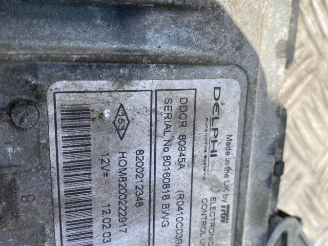 bontott RENAULT CLIO II Motorvezérlő