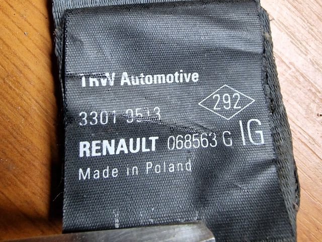 bontott RENAULT CLIO II Bal első Biztonsági Öv